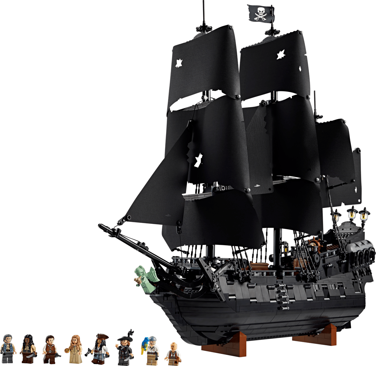 Het piratenschip van kapitein Jack Sparrow